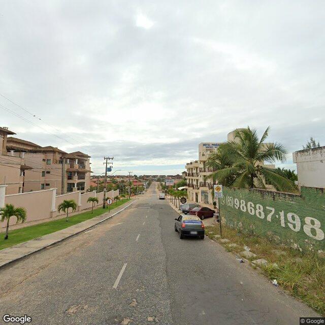 Imagem estática do "Street View" da localização