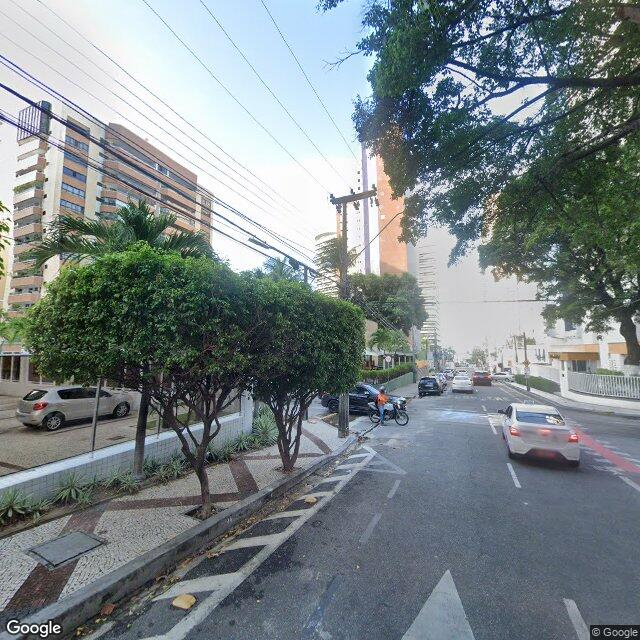 Imagem estática do "Street View" da localização