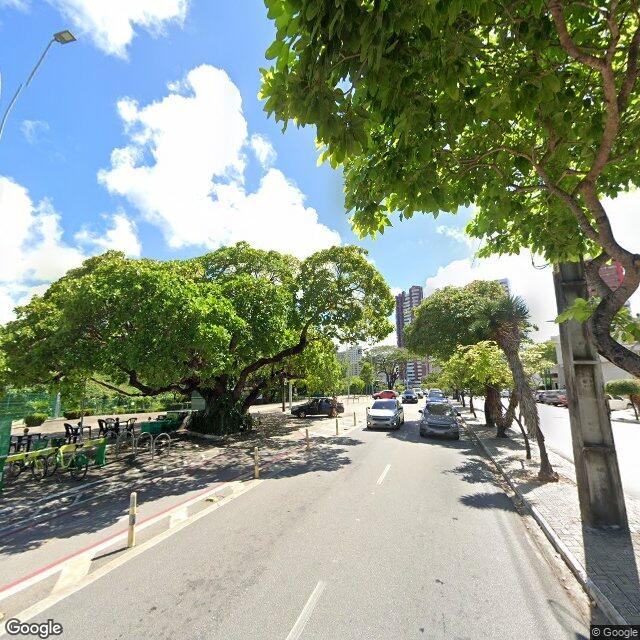 Imagem estática do "Street View" da localização