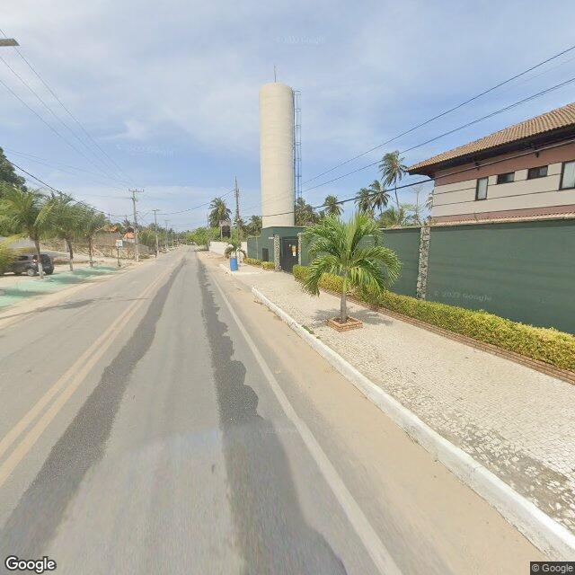 Imagem estática do "Street View" da localização