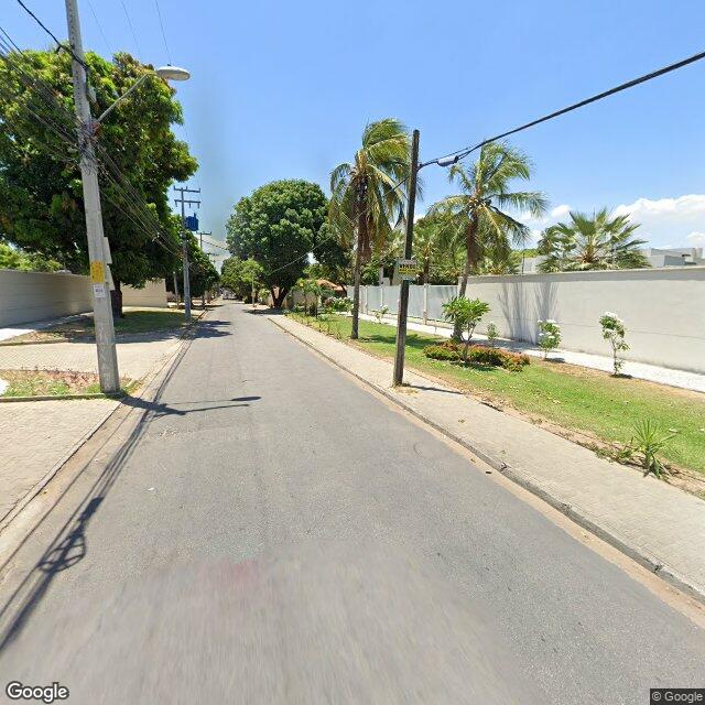 Imagem estática do "Street View" da localização