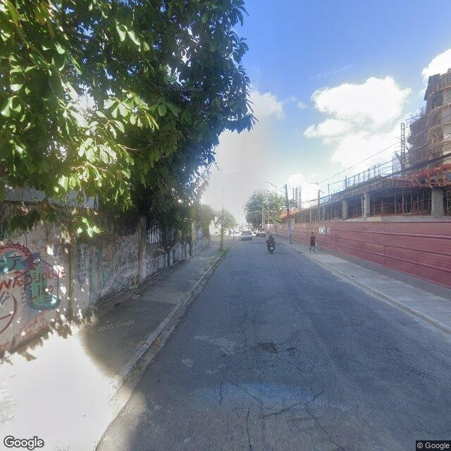 Imagem estática do "Street View" da localização