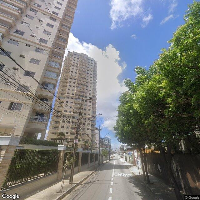 Imagem estática do "Street View" da localização