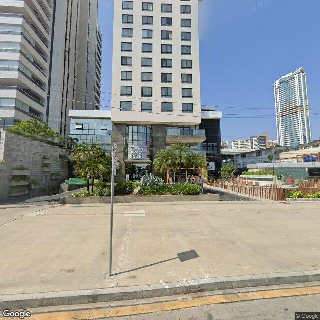 Imagem estática do "Street View" da localização