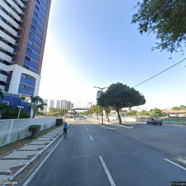 Imagem estática do "Street View" da localização