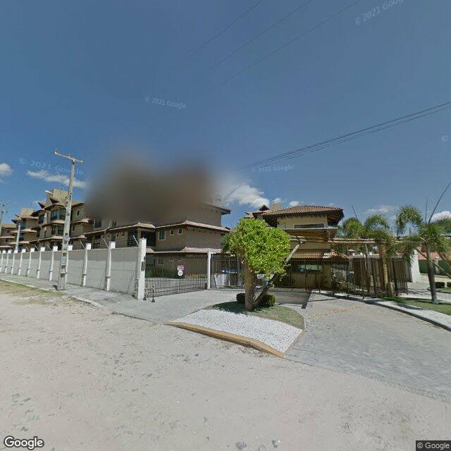 Imagem estática do "Street View" da localização