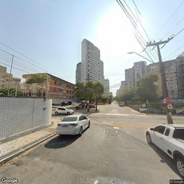 Imagem estática do "Street View" da localização