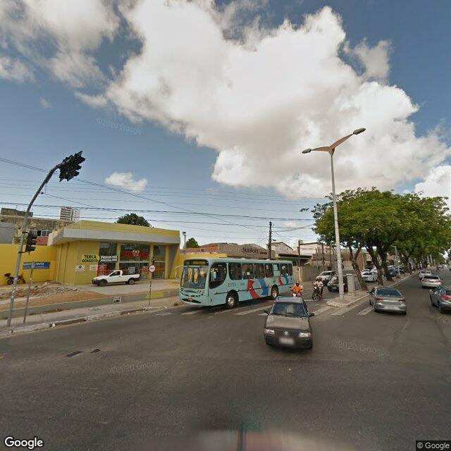 Imagem estática do "Street View" da localização