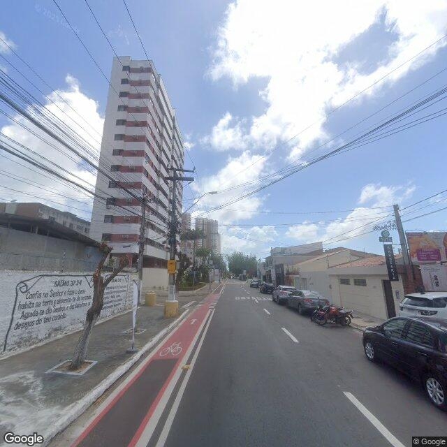 Imagem estática do "Street View" da localização