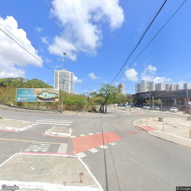 Imagem estática do "Street View" da localização