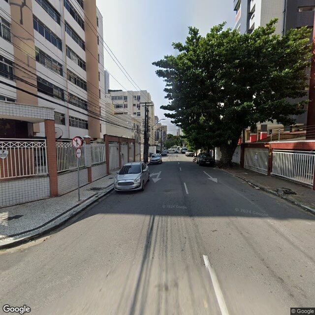 Imagem estática do "Street View" da localização