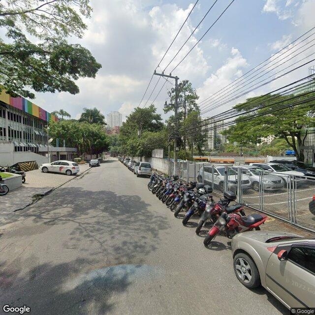 Imagem estática do "Street View" da localização