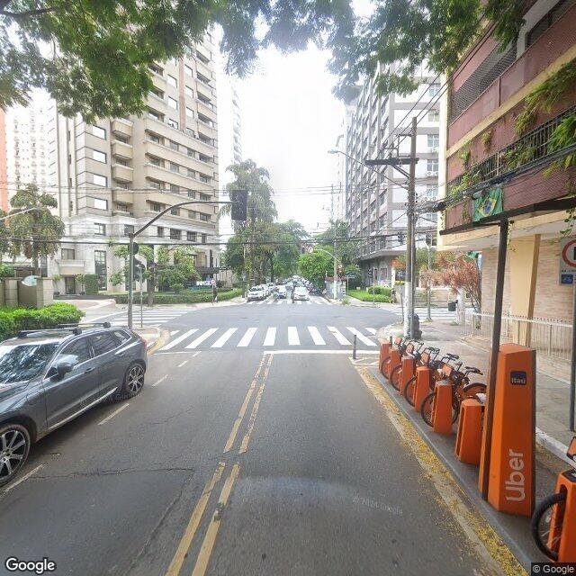 Imagem estática do "Street View" da localização