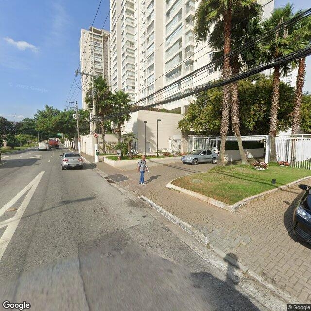 Imagem estática do "Street View" da localização