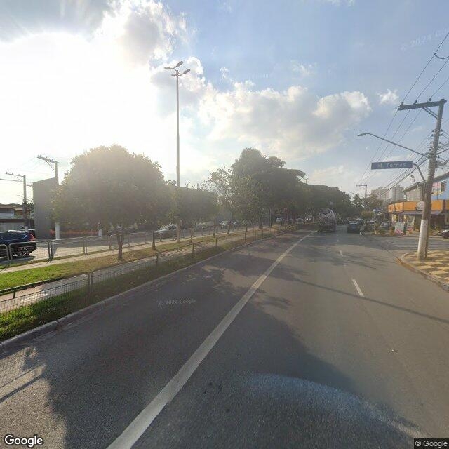 Imagem estática do "Street View" da localização