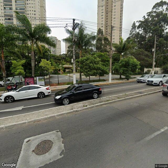 Imagem estática do "Street View" da localização