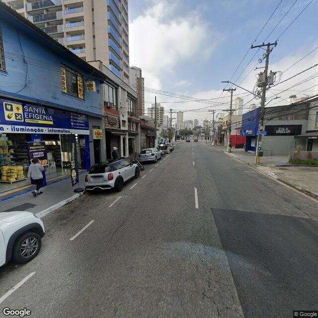 Imagem estática do "Street View" da localização