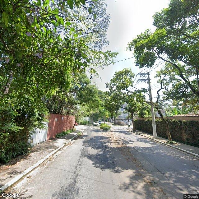 Imagem estática do "Street View" da localização