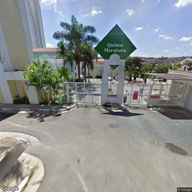 Imagem estática do "Street View" da localização