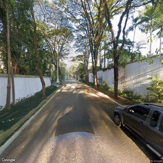 Imagem estática do "Street View" da localização