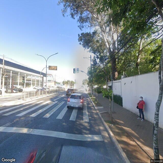 Imagem estática do "Street View" da localização