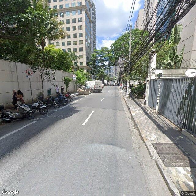 Imagem estática do "Street View" da localização