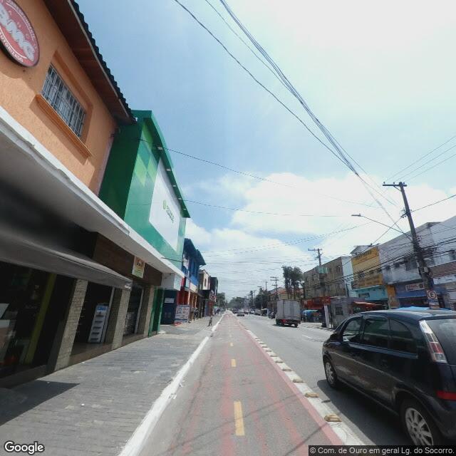 Imagem estática do "Street View" da localização