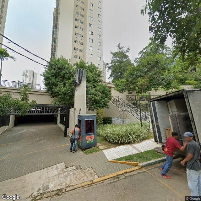 Imagem estática do "Street View" da localização