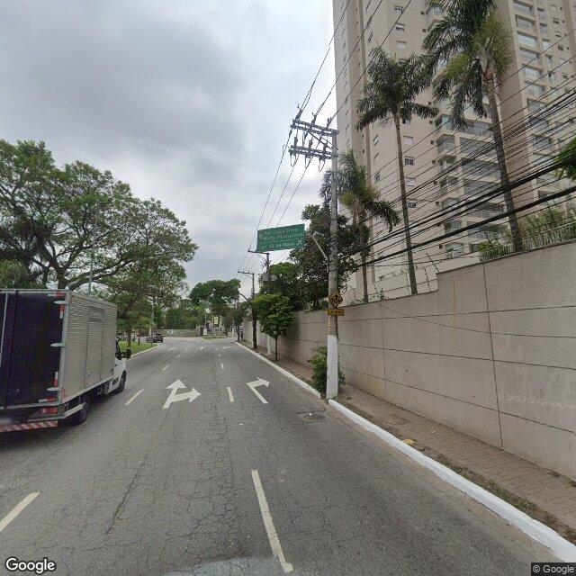 Imagem estática do "Street View" da localização