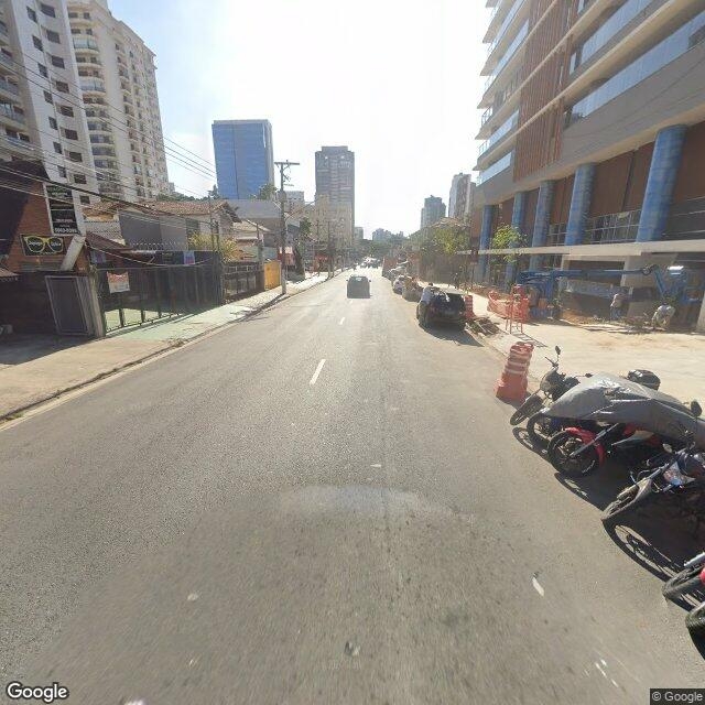 Imagem estática do "Street View" da localização