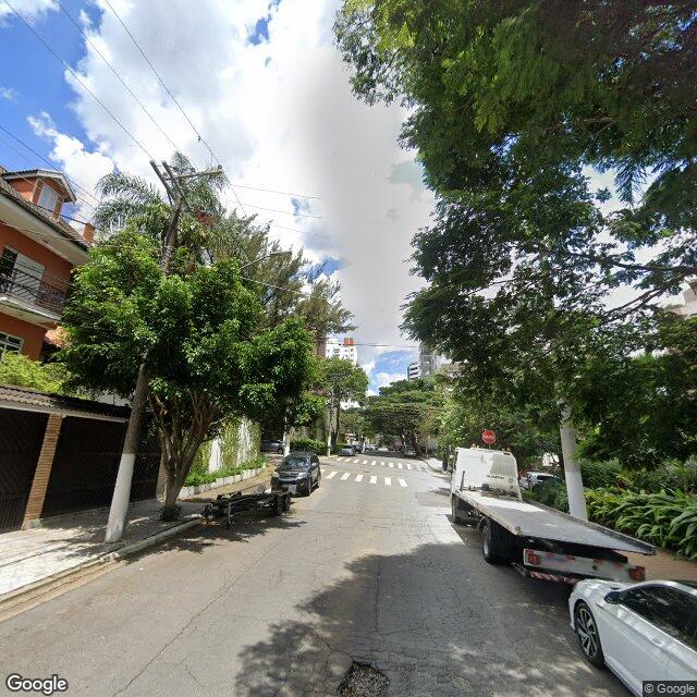 Imagem estática do "Street View" da localização