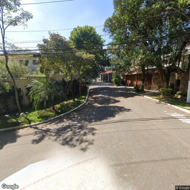 Imagem estática do "Street View" da localização