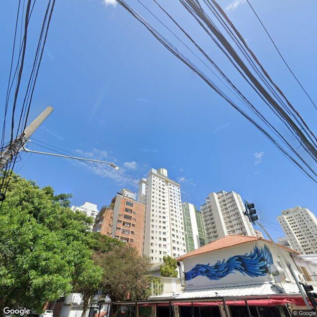 Imagem estática do "Street View" da localização