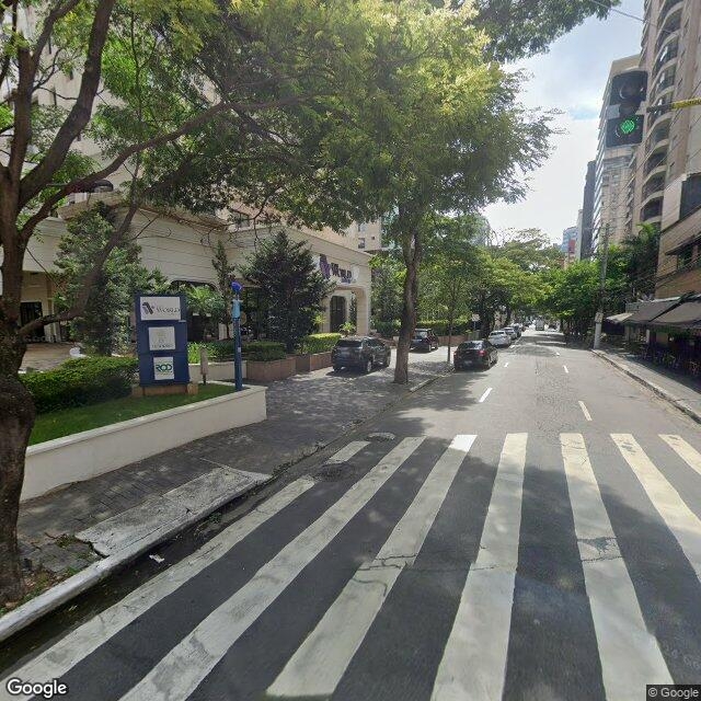 Imagem estática do "Street View" da localização