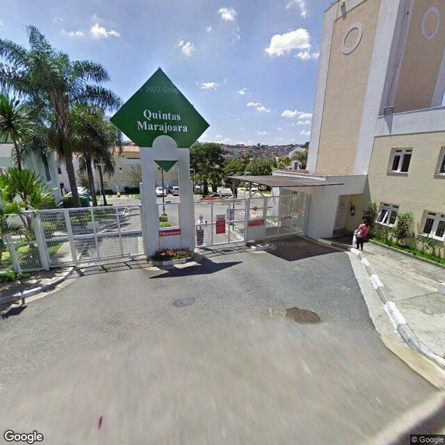 Imagem estática do "Street View" da localização