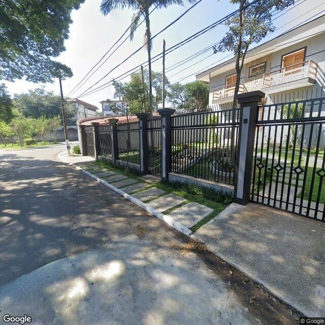 Imagem estática do "Street View" da localização