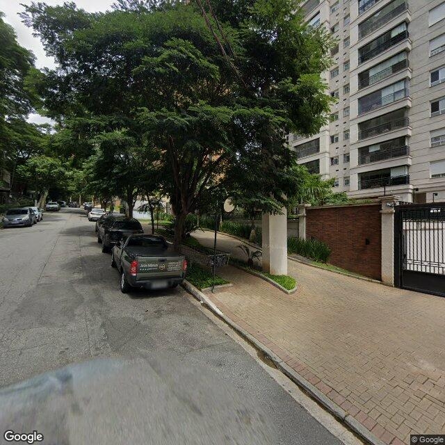 Imagem estática do "Street View" da localização