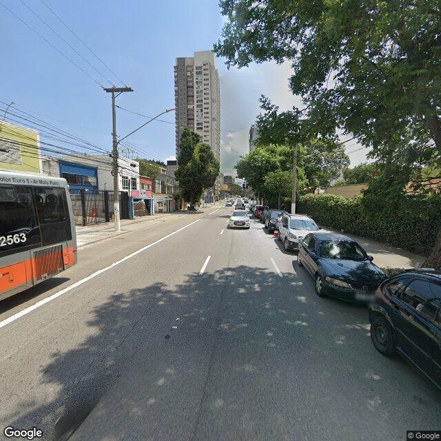 Imagem estática do "Street View" da localização