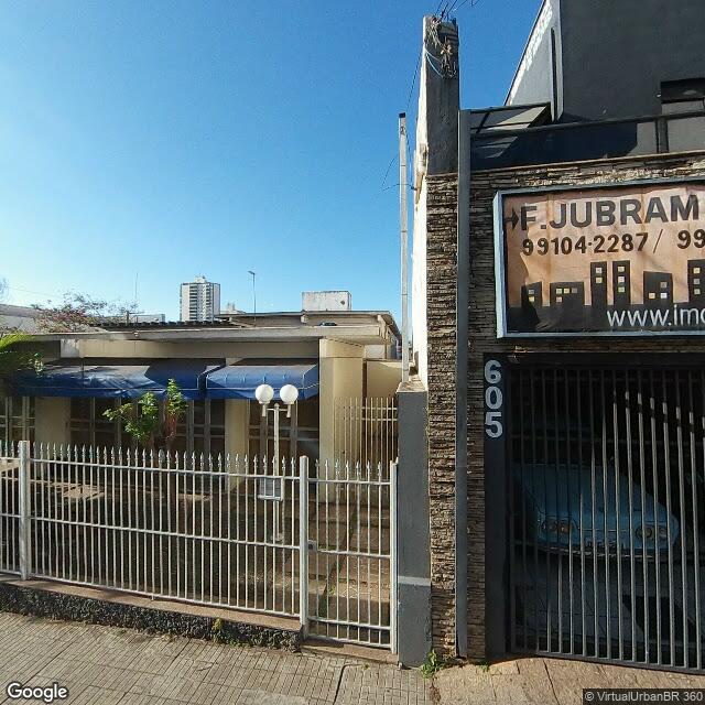 Imagem estática do "Street View" da localização