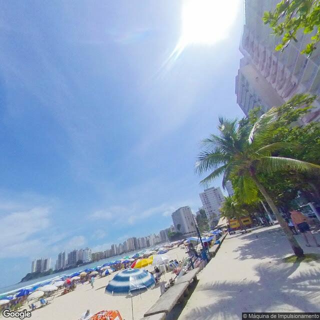 Imagem estática do "Street View" da localização