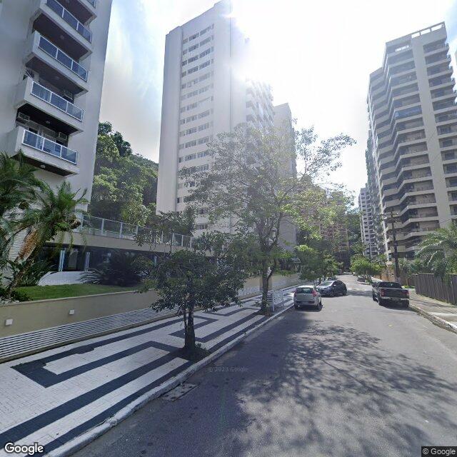 Imagem estática do "Street View" da localização