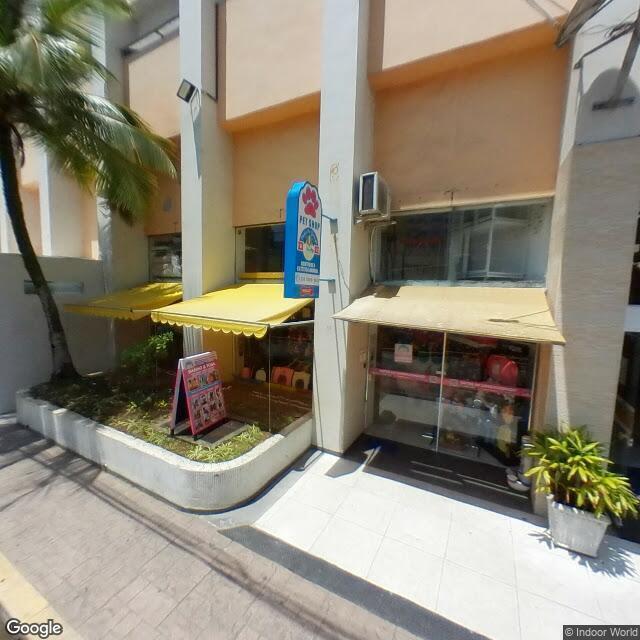 Imagem estática do "Street View" da localização