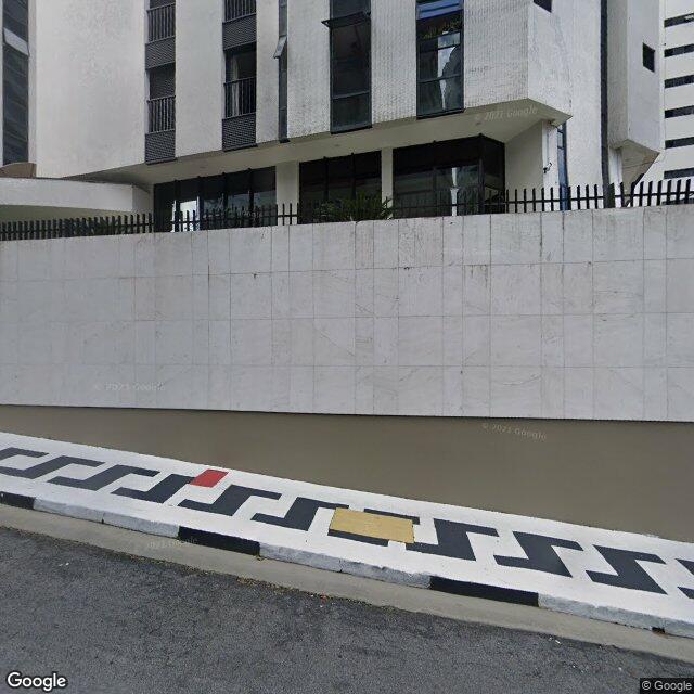 Imagem estática do "Street View" da localização