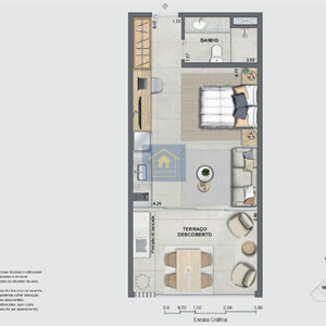 Apartamento à venda com 1 quarto, 39m² - Foto 27