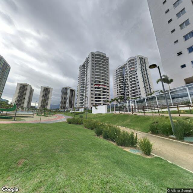 Imagem estática do "Street View" da localização