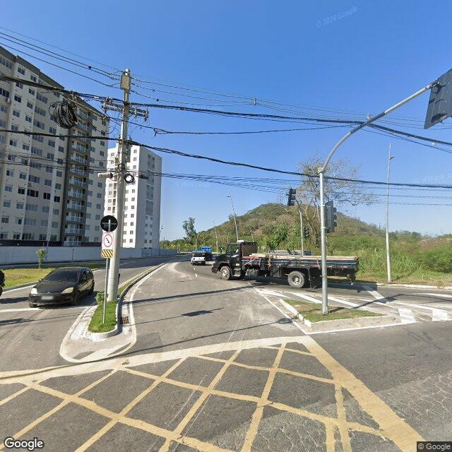 Imagem estática do "Street View" da localização