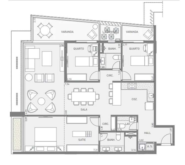 Apartamento à venda com 3 quartos, 97m² - Foto 20