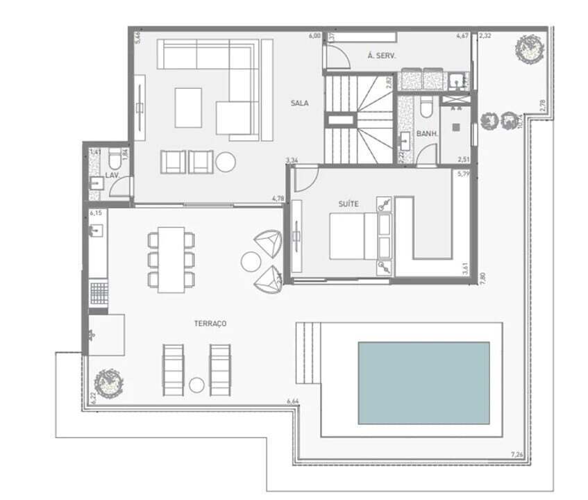 Apartamento à venda com 3 quartos, 97m² - Foto 23