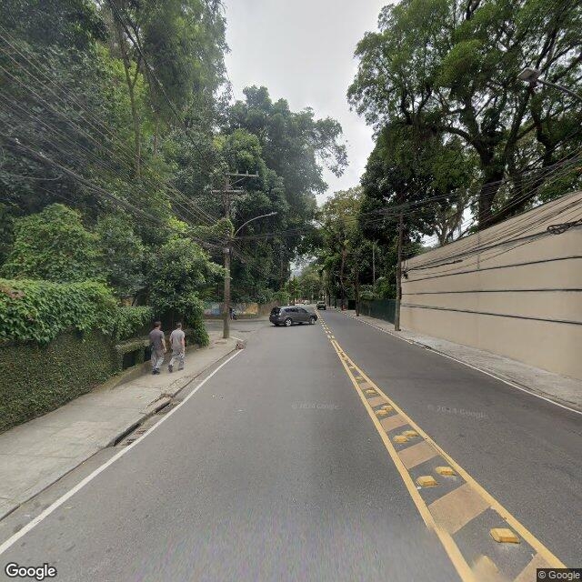 Imagem estática do "Street View" da localização