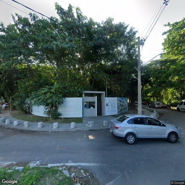 Imagem estática do "Street View" da localização